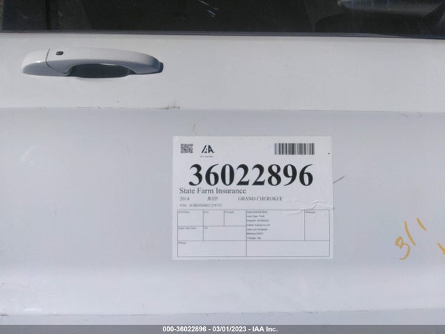 Jeep Grand Cherokee Srt8 2014 1C4RJFDJ6EC274772 Image 10