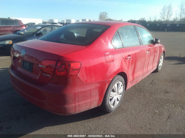 2012 VOLKSWAGEN JETTA SEDAN SE PZEV VIN: 3VWDP7AJ4CM110609