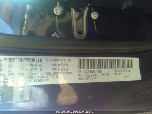1C3CDFBB5FD199992 Dodge DART SXT