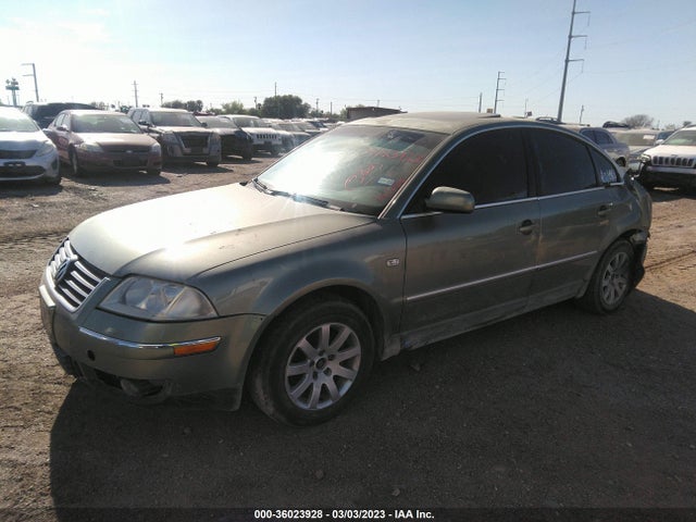 2003 VOLKSWAGEN PASSAT GLS VIN: WVWPD63B43P032285