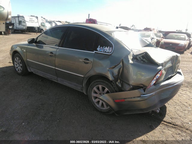 2003 VOLKSWAGEN PASSAT GLS VIN: WVWPD63B43P032285