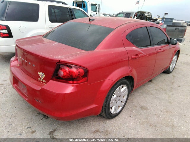 2013 DODGE AVENGER SE VIN: 1C3CDZAB6DN529150