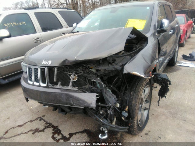2014 JEEP GRAND CHEROKEE OVERLAND VIN: 1C4RJFCT4EC380902