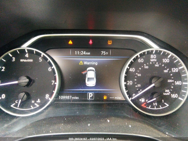Nissan MAXIMA SL 2017 1N4AA6AP7HC412108 Image 9