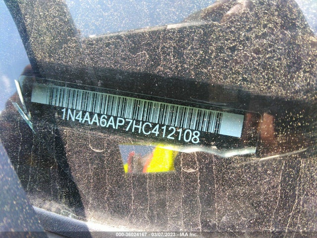 Nissan MAXIMA SL 2017 1N4AA6AP7HC412108 Image 11