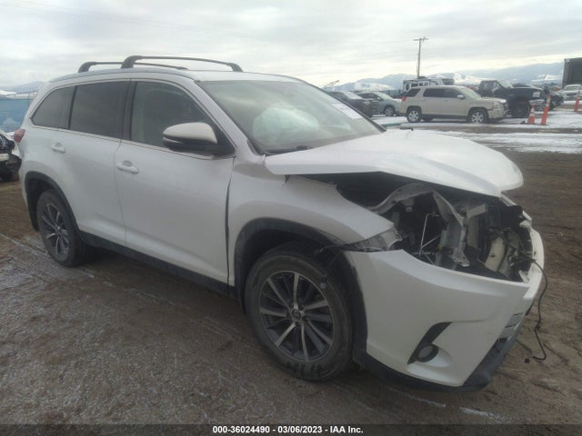 Toyota Highlander Xle 2019 5TDJZRFH2KS948587 Image 1