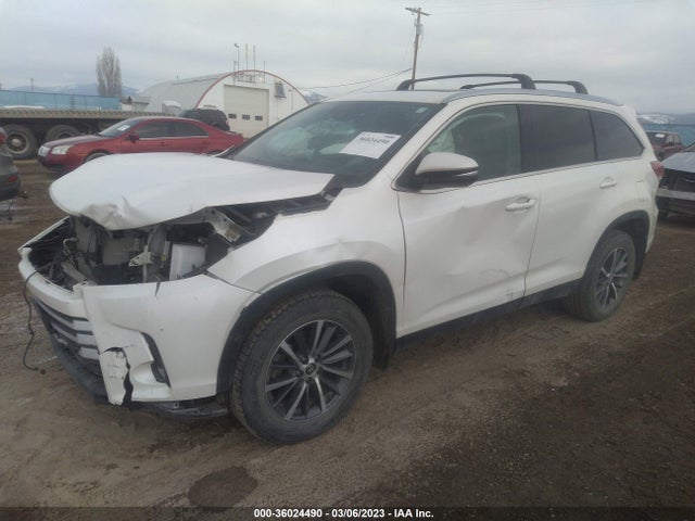 Toyota Highlander Xle 2019 5TDJZRFH2KS948587 Image 2