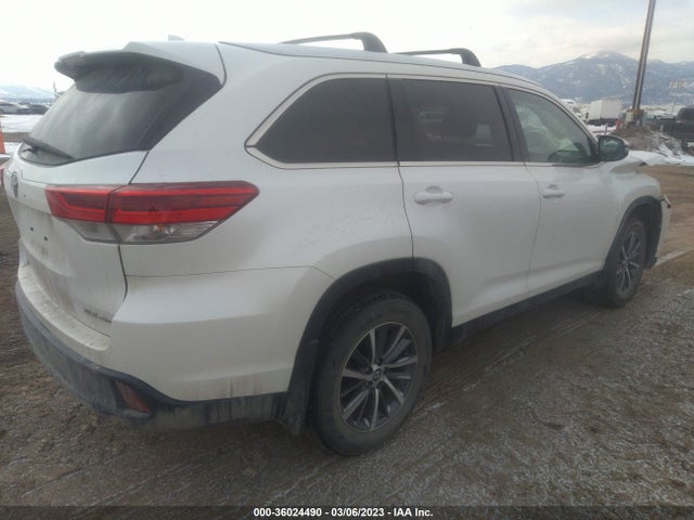 Toyota Highlander Xle 2019 5TDJZRFH2KS948587 Image 4