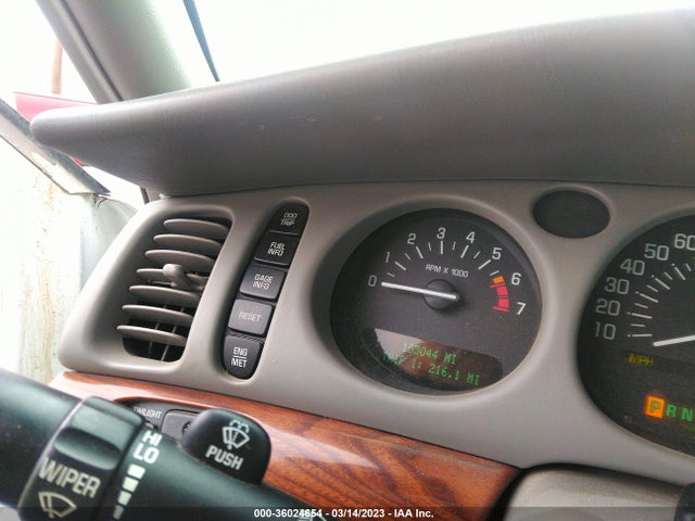 2000 BUICK LESABRE CUSTOM VIN: 1G4HP54K7YU133412
