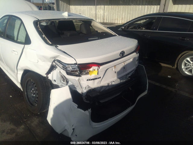 2022 TOYOTA COROLLA LE VIN: JTDEPMAE2NJ202696