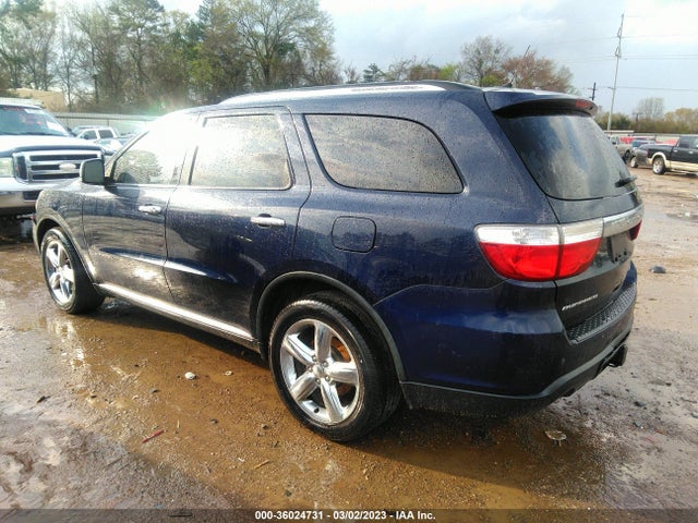 2012 DODGE DURANGO CITADEL VIN: 1C4SDHET2CC275578