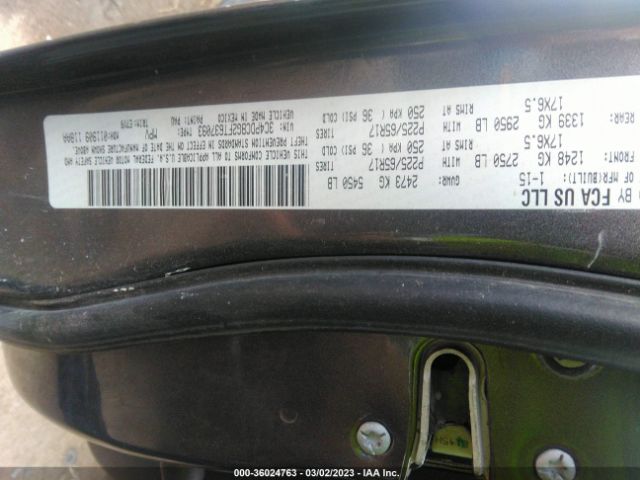 3C4PDCBG2FT637093 Dodge Journey Sxt