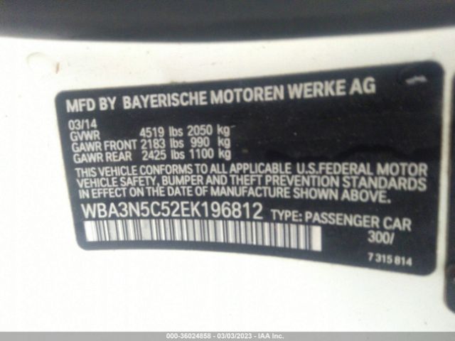 WBA3N5C52EK196812 BMW 4 Series 428i Xdrive