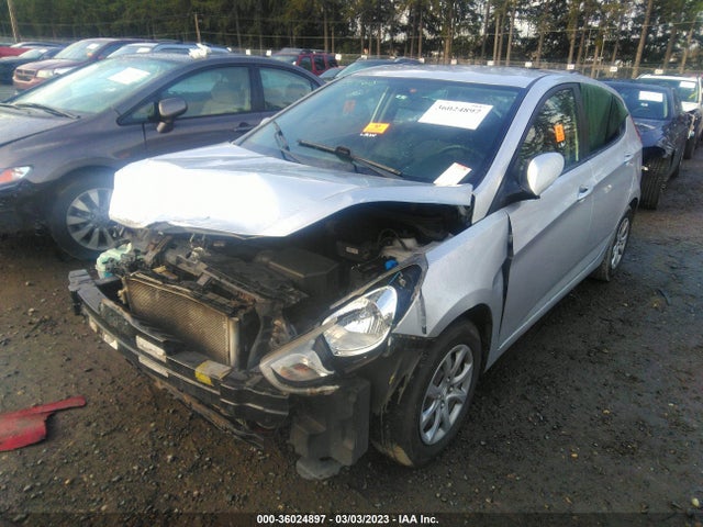 2012 HYUNDAI ACCENT GS VIN: KMHCT5AEXCU016260