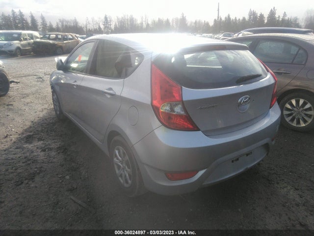 2012 HYUNDAI ACCENT GS VIN: KMHCT5AEXCU016260