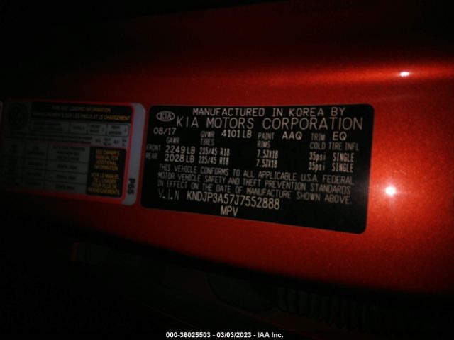 KNDJP3A57J7552888 KIA SOUL +