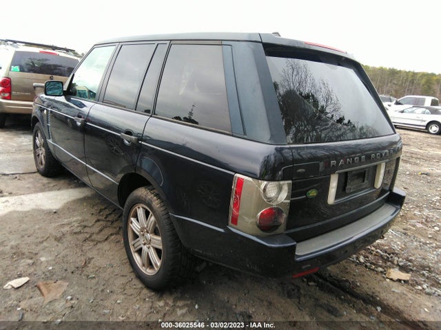 2008 LAND ROVER RANGE ROVER HSE VIN: SALME15478A267557