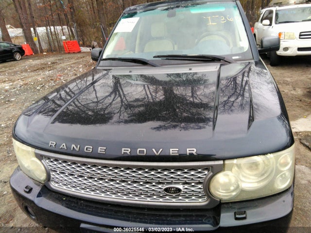 2008 LAND ROVER RANGE ROVER HSE VIN: SALME15478A267557