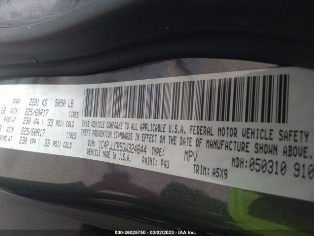 1C4PJLCB5GW324644 Jeep Cherokee Latitude