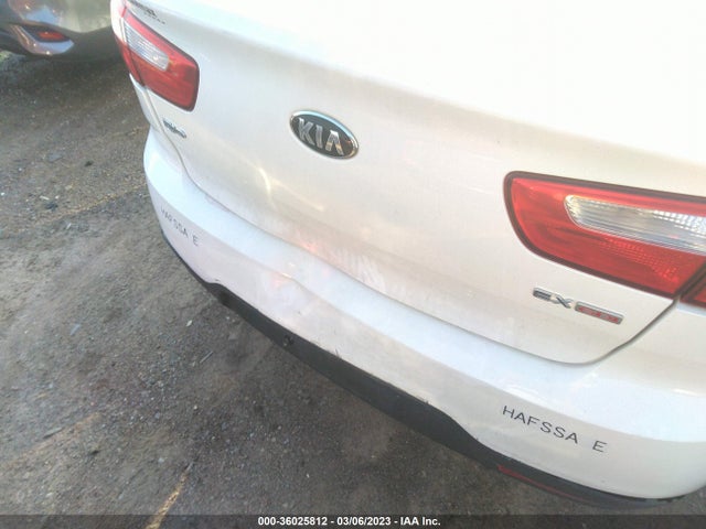 2015 KIA RIO EX VIN: KNADN4A32F6453493