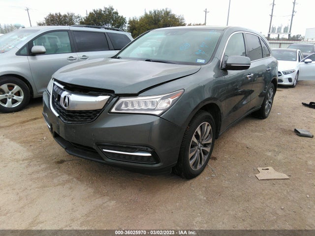 Acura Mdx Tech/entertainment Pkg 2014 5FRYD3H62EB014331 Image 2