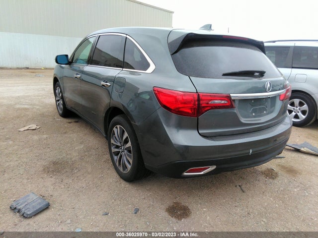 Acura Mdx Tech/entertainment Pkg 2014 5FRYD3H62EB014331 Image 3