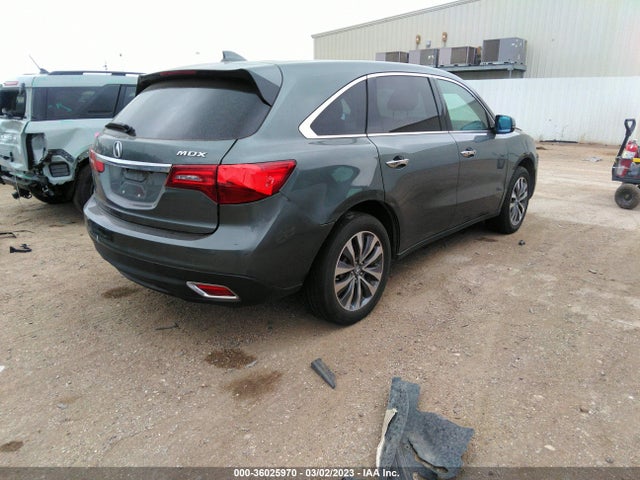 Acura Mdx Tech/entertainment Pkg 2014 5FRYD3H62EB014331 Image 4