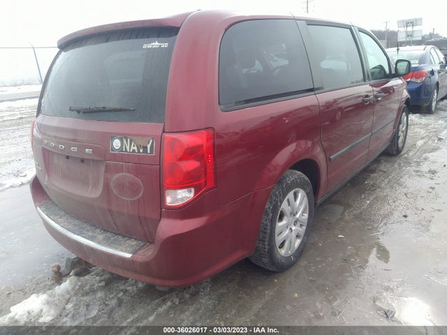 Dodge Grand Caravan American Value Pkg 2014 2C4RDGBG5ER167742 Image 4