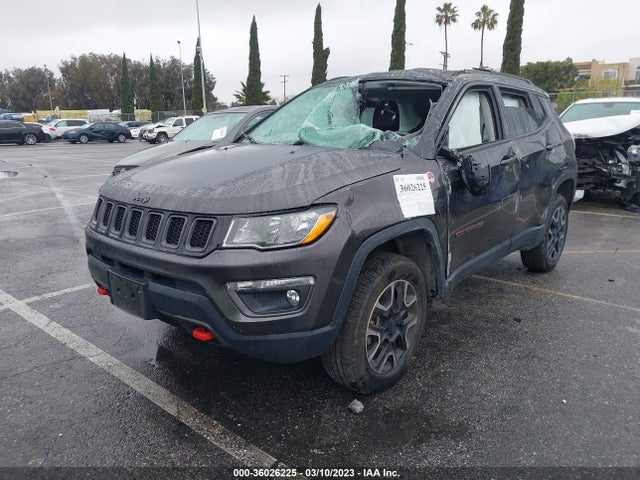 2019 JEEP COMPASS TRAILHAWK VIN: 3C4NJDDB3KT754263
