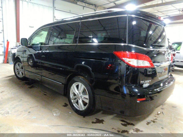 2013 NISSAN QUEST SL VIN: JN8AE2KP9D9069223