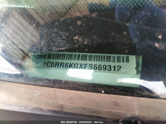 RAM 1500 Tradesman 2015 1C6RR6KGXFS669312 Image 10