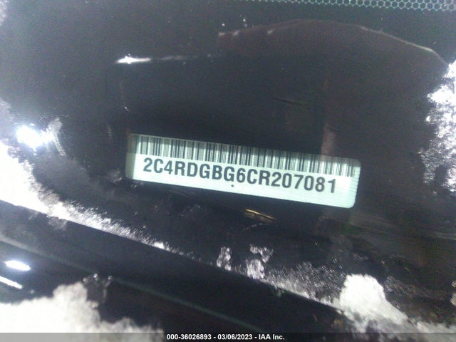 Dodge Grand Caravan American Value Pkg 2012 2C4RDGBG6CR207081 Image 10