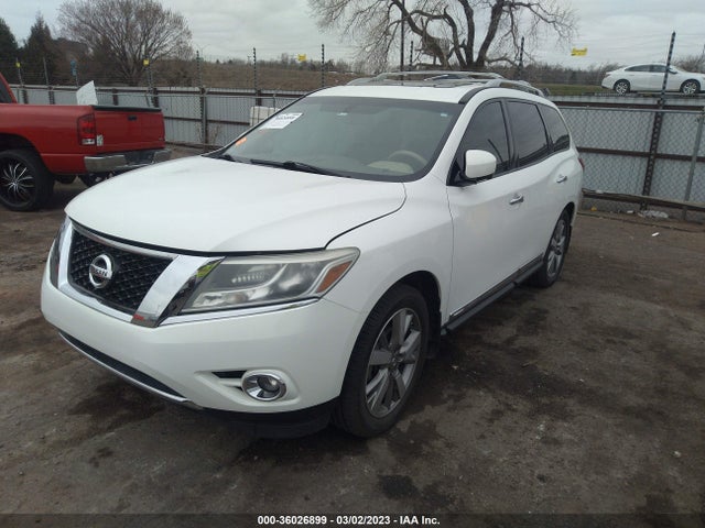 2013 NISSAN PATHFINDER PLATINUM VIN: 5N1AR2MM2DC636485