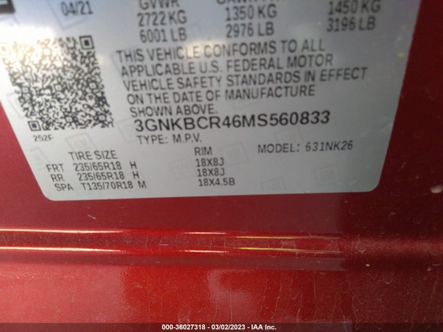 Chevrolet Blazer Lt 2021 3GNKBCR46MS560833 Image 10