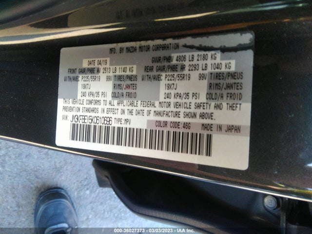 Mazda Cx-5 Signature 2019 JM3KFBEY5K0610696 Image 10
