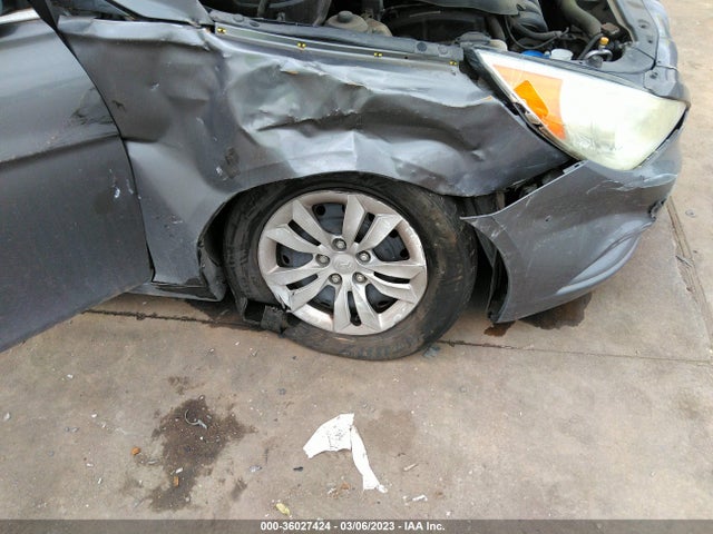 2012 HYUNDAI SONATA GLS VIN: 5NPEB4AC2CH474149