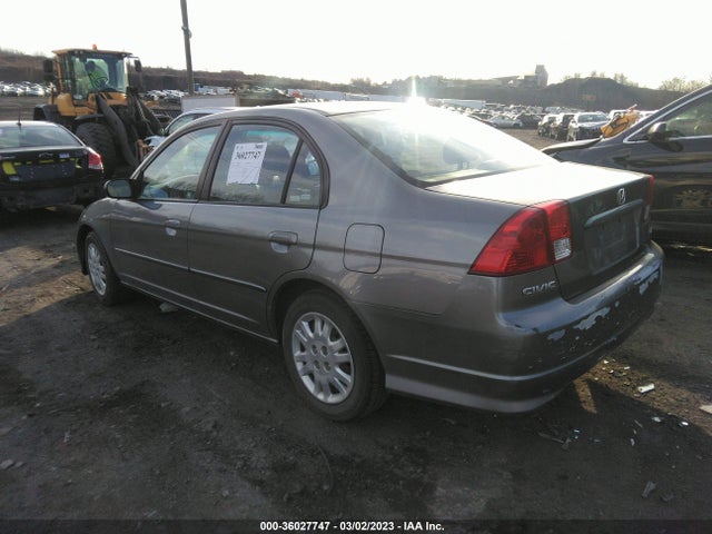 2005 HONDA CIVIC SDN LX VIN: 2HGES16595H628166