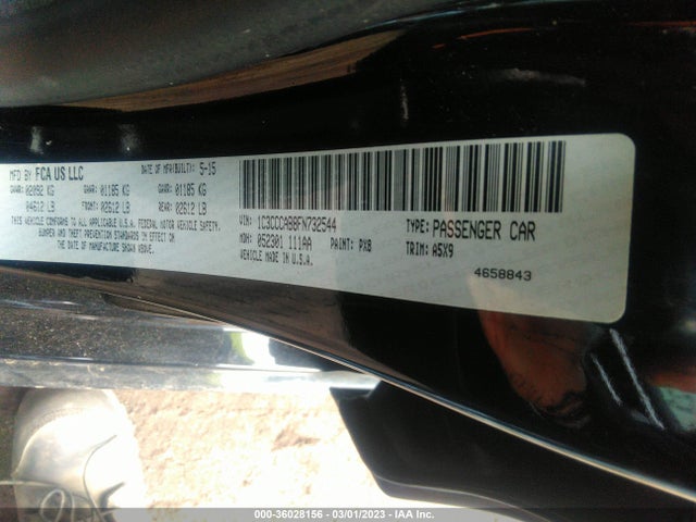Chrysler 200 Limited 2015 1C3CCCAB8FN732544 Image 10