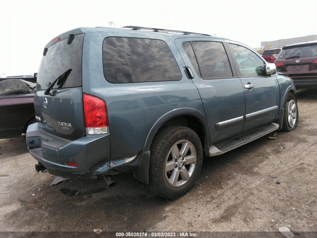 2012 NISSAN ARMADA PLATINUM VIN: 5N1BA0NF9CN606726
