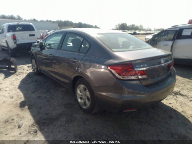 Honda Civic Sedan Lx 2014 19XFB2F54EE084602 Image 3