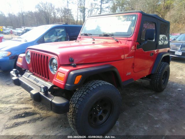 1J4FA29P4YP795487 Jeep Wrangler Se