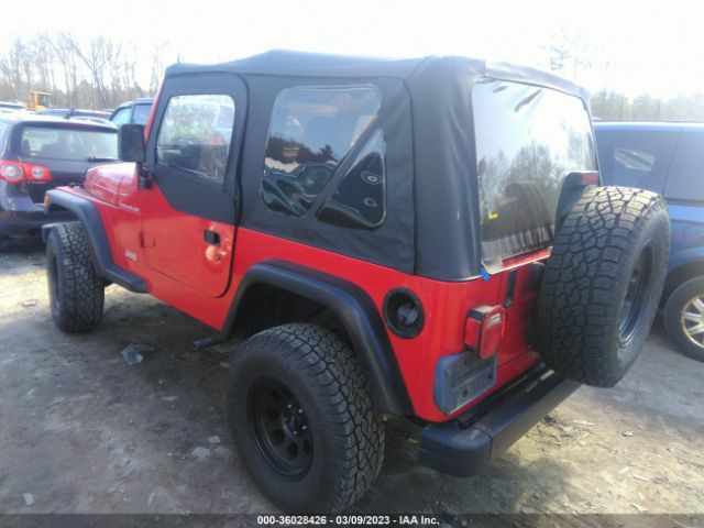 1J4FA29P4YP795487 Jeep Wrangler Se