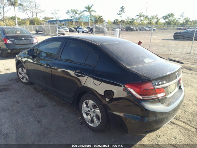 2013 HONDA CIVIC SDN LX VIN: 19XFB2F5XDE045592