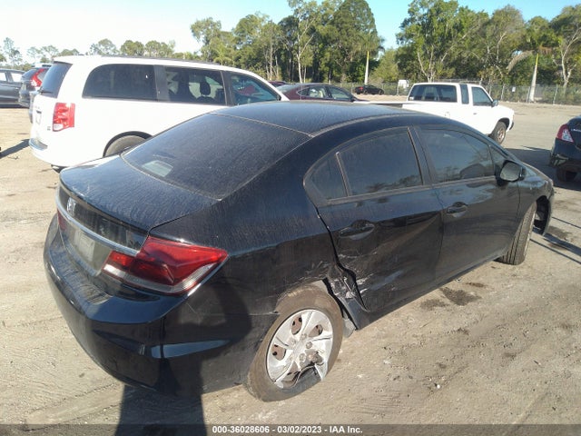 2013 HONDA CIVIC SDN LX VIN: 19XFB2F5XDE045592