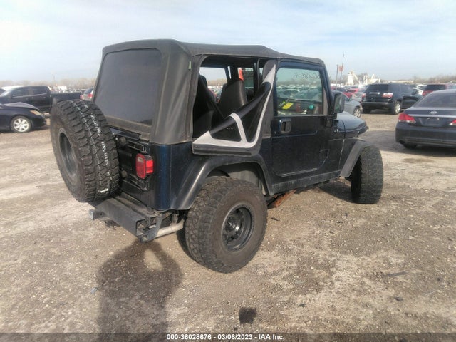 2000 JEEP WRANGLER SPORT VIN: 1J4FA49S9YP738735