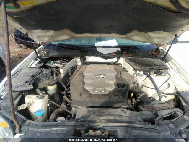 2005 INFINITI FX35 VIN: JNRAS08W75X219012