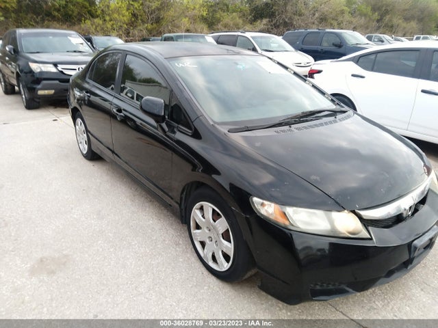2009 HONDA CIVIC SDN LX VIN: 2HGFA16549H341623