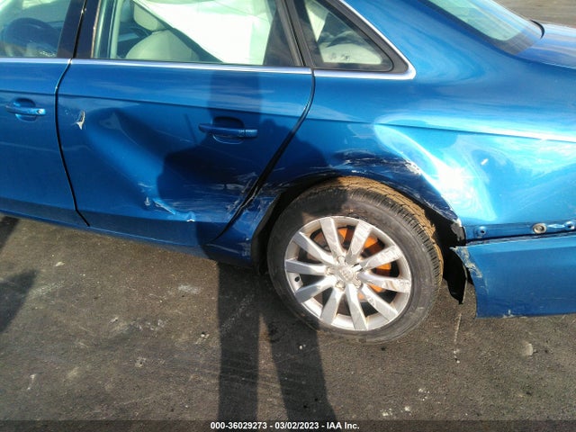 2009 AUDI A4 3.2L PREM PLUS VIN: WAULK78K99N007502