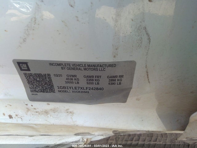 Chevrolet Silverado 2500hd Work Truck 2020 1GB1YLE7XLF242840 Image 10