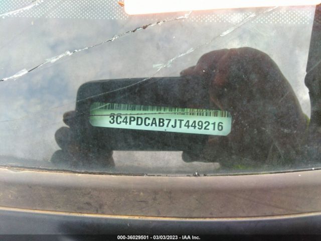 3C4PDCAB7JT449216 Dodge JOURNEY SE